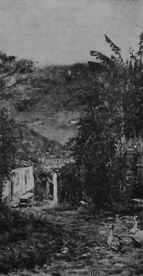 Henrique Bernardelli Landscape of Ouro Preto Norge oil painting art